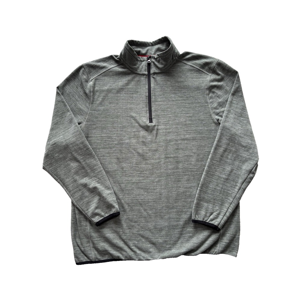 Avalanche Sweater Mens XL Green 1/4 Zip Top Stand Up Collar‎ Pullover Gorpcore